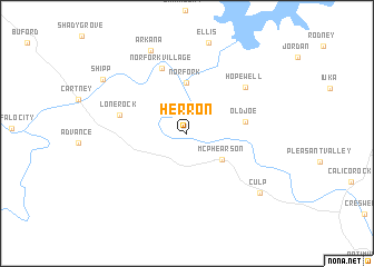 map of Herron