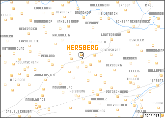 map of Hersberg