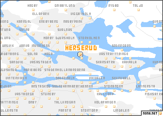 map of Herserud