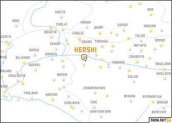 map of Hershi