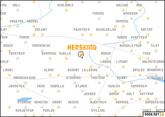 map of Herskind