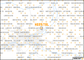 map of Herstal