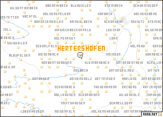 map of Hertershofen