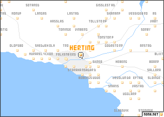 map of Herting