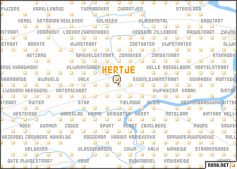 map of Hertje