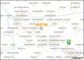 map of Hertme