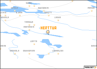 map of Herttua