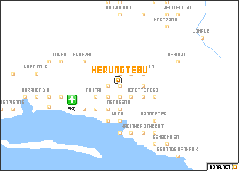 map of Herungtebu