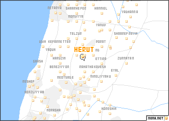 map of H̱erut