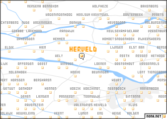 map of Herveld