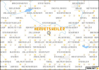 map of Hervetsweiler