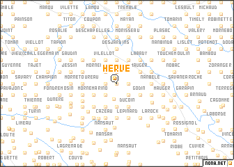 map of Hervé