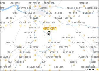 map of Herxen