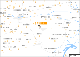 map of Herxheim