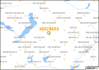 map of Herzberg