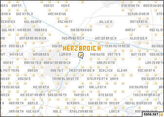 map of Herzbroich