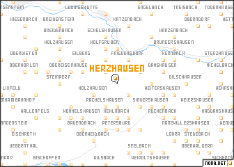 map of Herzhausen