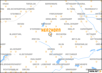 map of Herzhorn