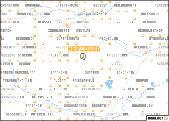 map of Herzogöd