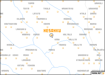 map of Hè-sa-hku