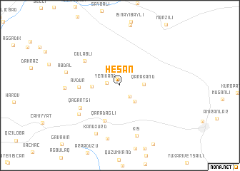 map of Heşan