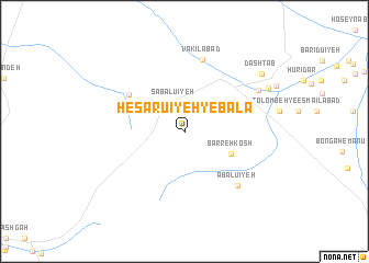 map of Ḩeşārū\