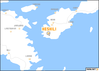 map of Heshili