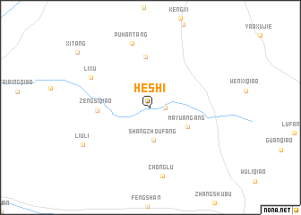 map of Heshi