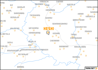 map of Heshī