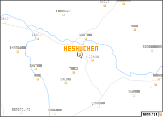 map of Heshuchen