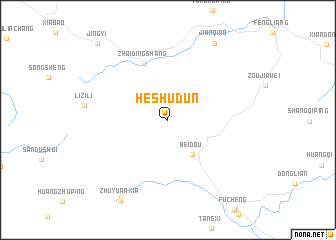 map of Heshudun