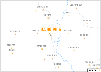 map of Heshuiping