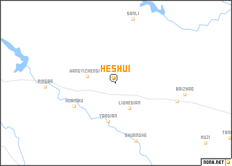 map of Heshui