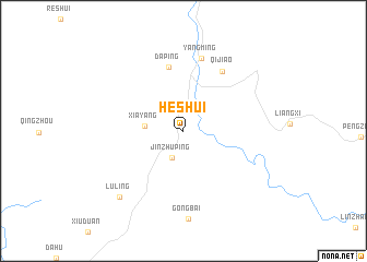 map of Heshui