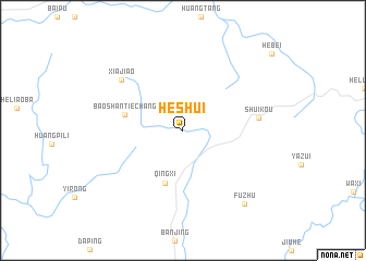 map of Heshui