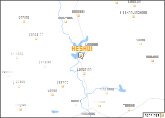 map of Heshui