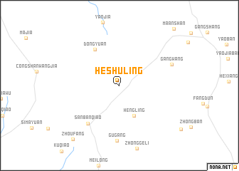 map of Heshuling