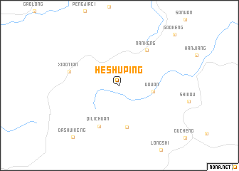 map of Heshuping