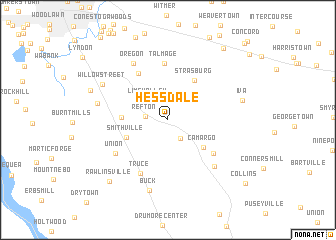 map of Hessdale