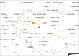 map of Heßdorf