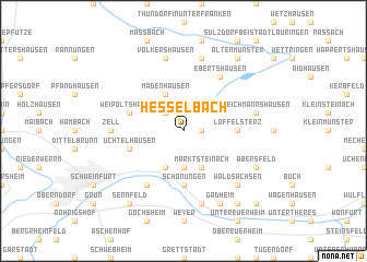 map of Hesselbach