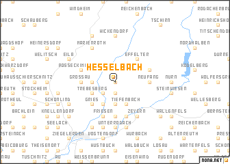 map of Hesselbach