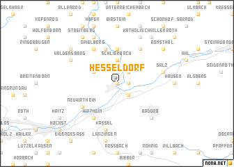 map of Hesseldorf