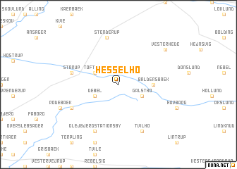 map of Hesselho