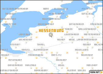 map of Hessenburg