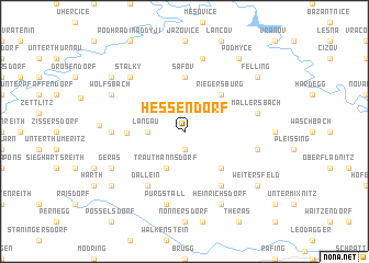 map of Hessendorf