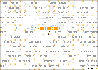 map of Hessendorf