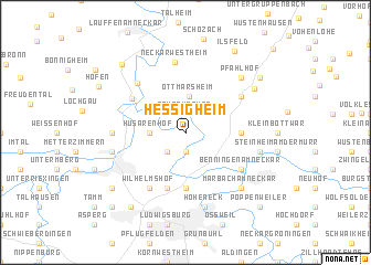 map of Hessigheim