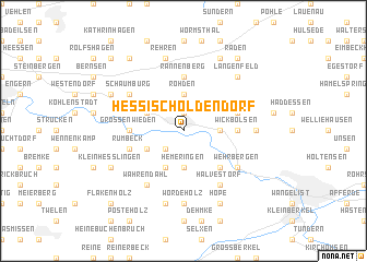 map of Hessisch Oldendorf