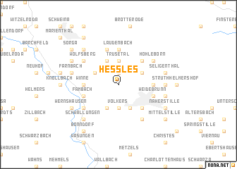 map of Heßles